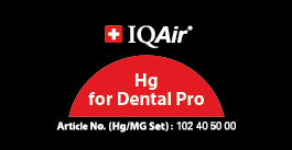 IQAir Dental Hg Badge